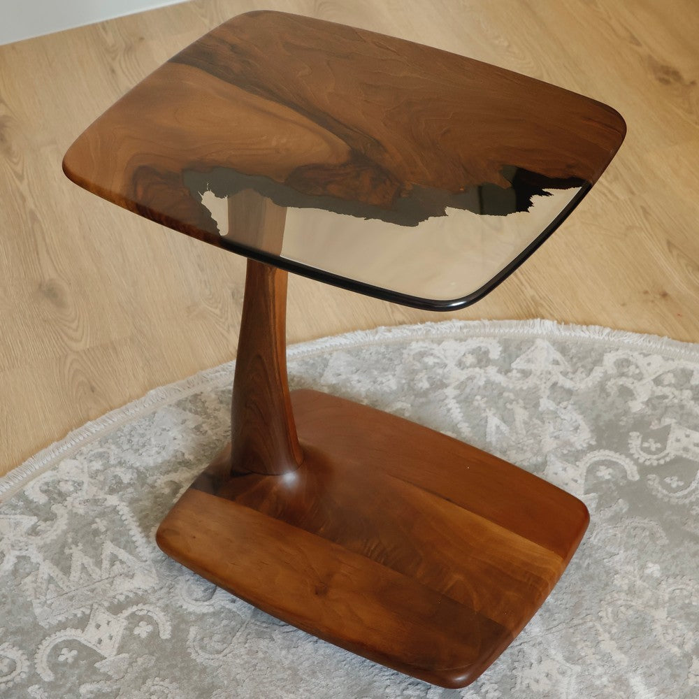 C-Shaped Coffee Table